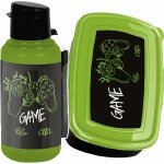 GAMEPAD KOMPLET 2w1 BIDON ŚNIADANIÓWKA GAMING GRA GAMER DLA CHŁOPAKA PASO