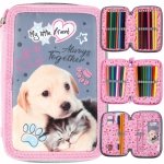 KOTKI PIESKI PIÓRNIK z WYPOSAŻENIEM SZKOLNY DZIEWCZĘCY 3 KOMOROWY MAJEWSKI