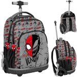 Spiderman Plecak Szkolny na Kółkach Venom z Rączką  Paso [SP23BB-671]
