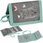 PORTFEL Z KOTKIEM SZKOLNY PASO PORTFELIK DLA DZIEWCZYNEK KOTEK CATS PASO