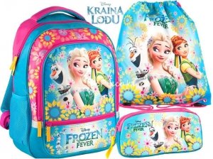PLECAK SZKOLNY PIÓRNIK WOREK KRAINA LODU ANNA I ELSA FROZEN [DFX-260z1]