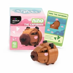 SNAPETS KLOCKI KONSTRUKCYJNE BRĄZOWA KAPIBARA DLA DZIECKI KIDEA DERFORM