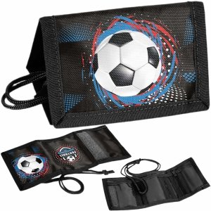 PORTFEL PIŁKA NOŻNA DZIECIĘCY SZKOLNY DLA DZIECKA PORTFELIK FOOTBALL PASO