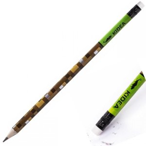 Ołówek Trójkątny Szkolny HB Piksele Gra Minecraft [OTGUNAKA]