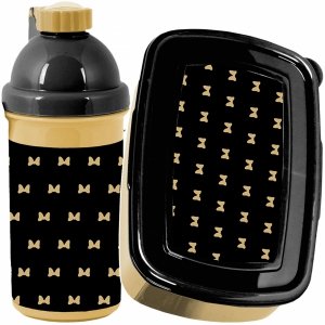 Dziewczęcy zestaw 2w1 Bidon Śniadaniówka na drugie śniadanie MINNIE MYSZKA