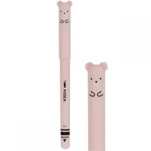Długopis z Misiem Wymazywalny Ścieralny z Gumką Kidea [DWBKA]