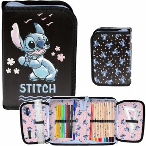 STITCH PIÓRNIK Z WYPOSAŻENIEM LILO i STICH SZKOLNY DLA DZIEWCZYNEK DISNEY
