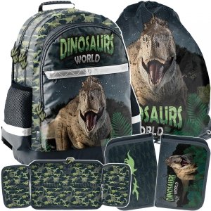 Paso Tyranozaur Plecak Szkolny Park Jurajski Dinozaury [PP23DZ-116]