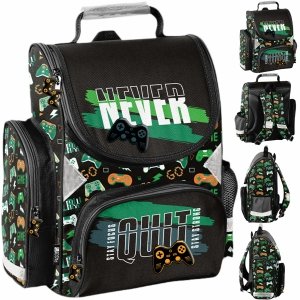 TORNISTER GAMEPAD GRY SZKOLNY GAMING GRA DLA CHŁOPAKÓW DO KLAS 1-4 GAMER