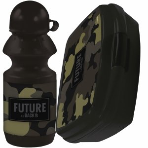 MORO Bidon Śniadaniówka Zestaw 2w1 dla Chłopaka do Szkoły Podstawowej