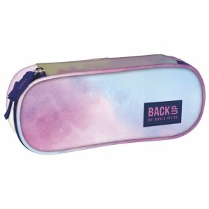Pastelowy Piórnik Szkolny Młodzieżowy Backup Otwierany [PB5A29]