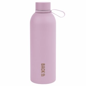 BUTELKA TERMICZNA RÓŻOWA METALOWY KUBEK TERMICZNY TERMOS BIDON 500ML BACKUP