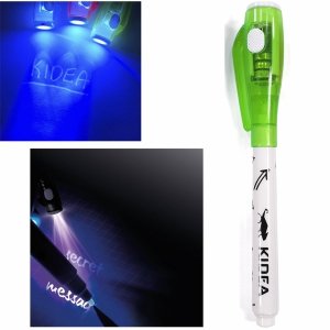 Długopis Szpiegowski z Lampką UV LED Latarka Kidea Zielony [SDKAD]