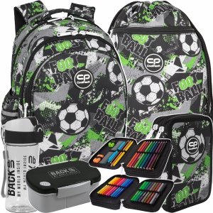 PIŁKA NOŻNA PLECAK CP COOLPACK ZESTAW 5w1 PATIO PIŁKARSKI FOOTBALL