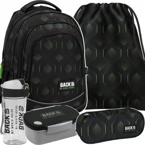 Plecak Backup Szkolny Młodzieżowy w zestawie szkolnym 5w1 [PLB5X38]