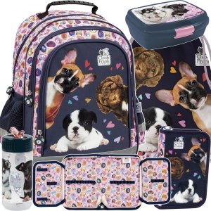 Atrakcyjny Zestaw Plecak do podstawówki Szkolny do klas 1-4 [PL15BCF40]