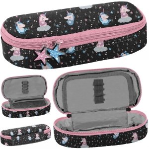 Piórnik Szkolny Jednorożec dla Dziewczynek Unicorn Pojemny [PP22UN-013]