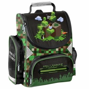 TORNISTER MINECRAFT GRA SZKOLNY GAMING GRY DLA CHŁOPAKÓW DO 1 KLASY GAMER