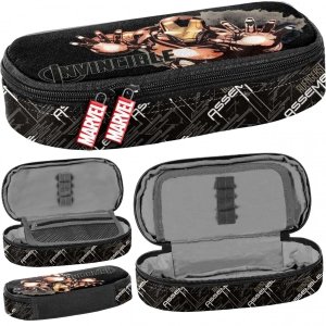 Iron Man Piórnik do szkoły Podstawowej Chłopięcy Pojemny [AV22II-013]