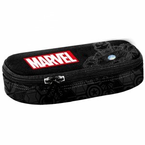 Iron Man Czarny Piórnik Szkolny Avengers Beuniq Etui dla Uczniów [AV23UU-013]