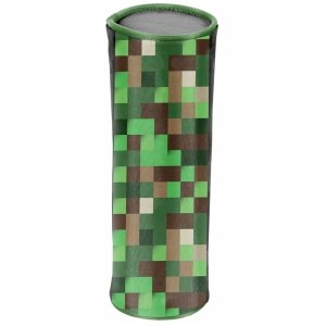 PIKSELE MINECRAFT CHŁOPIĘCY PIÓRNIK GRY GRA SZKOLNY TUBA OKRĄGŁY GAMER GRA