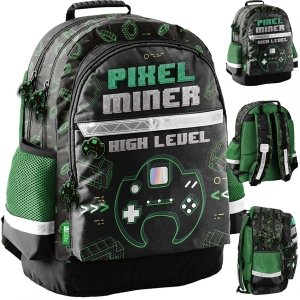Plecak Szkolny Gaming Gamepad dla Chłopaka Gamer Paso [PP23HL-116]