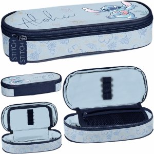 STICH PIÓRNIK SZKOLNY DLA DZIEWCZYNY OTWIERANY Z KLAPKĄ LILO i STITCH PASO