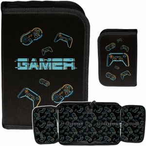 PIÓRNIK z PADEM SZKOLNY DO PODSTAWÓWKI GAMING GAMER DO 1 KLASY GRY GRA