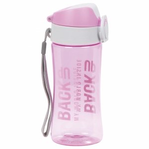 Różowy Bidon Butelka na Picie Backup Tritanum Free BPA [BB5A36]