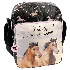 TOREBECZKA NA RAMIĘ TOREBKA Z KONIEM DLA DZIEWCZYNEK TORBA NA WYCIECZKI KOŃ