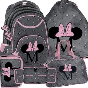 Szkolny Plecak dla Dziewczynek Myszka Minnie do 1 klasy Podstawówki [DM22BB-2708]