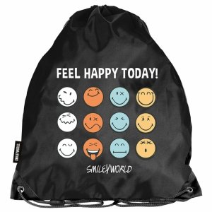SMILEY WOREK NA OBUWIE WF BUTY BUŹKI EMITIKONY NA ZAJĘCIA SZKOLNE EMOTKI