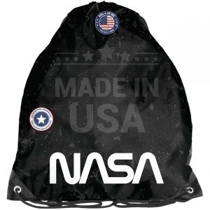 Nasa Worek na Buty Obuwie Buty w-f Czarny Kosmiczny Paso [PP23SA-712]