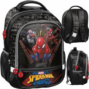 Spider Man Szkolny Plecak dla Chłopaków do 1 klasy podstawówki [SP22NN-260]