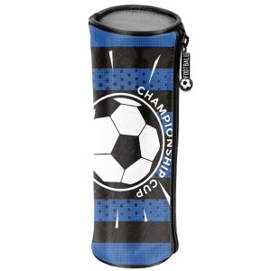 PIŁKARSKI PIÓRNIK SZKOLNY TUBA OKRĄGŁY DLA CHŁOPAKA FOOTBALL PIŁKA NOŻNA