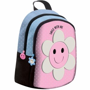 Plecak Wycieczkowy Plecaczek Przedszkolny Dziewczęcy Uśmiech [111170]