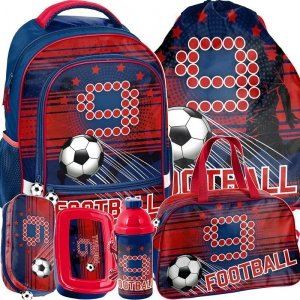 Plecak Szkolny dla Fana Piłki Nożnej Zestaw [PP19FT-260]