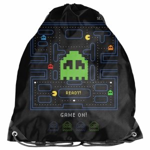 PAC-MAN WOREK NA OBUWIE WF STRÓJ GIMNASTYCZNY KAPCIE BUTY GRY GAMING PASO