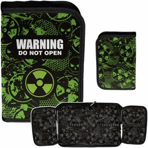 PIÓRNIK SZKOLNY DO PODSTAWÓWKI DO 1 KLASY WARNING ALERT PASO