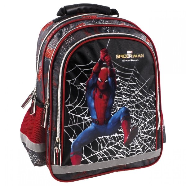 Plecak Szkolny Spiderman do 1 Klasy Komplet 5w1 dla Chłopaka [PL15BMM21]