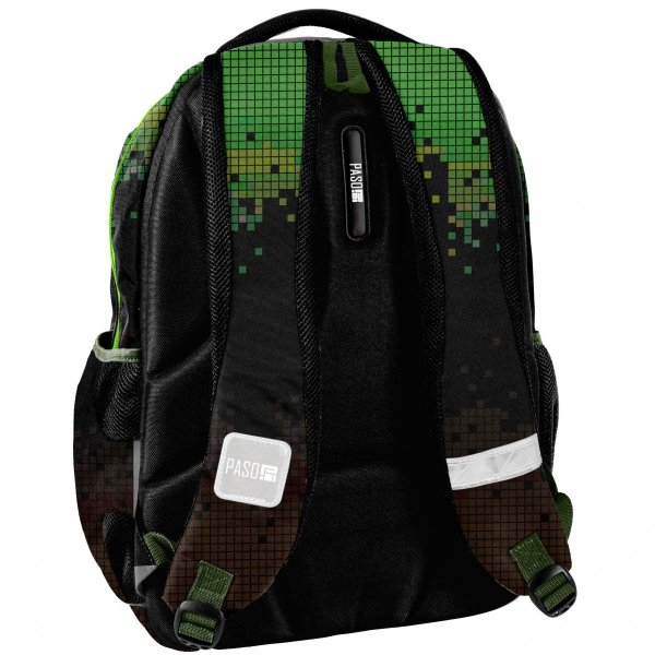 Wygodny Plecak w Komplecie 5w1 Chłopięcy Piksele Gra [PP22CR-2706]