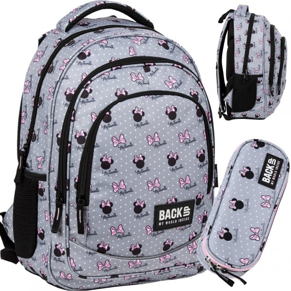 Plecak Myszka Mini Minnie BackUP Szkolny Młodzieżowy [PLB3XMM60]
