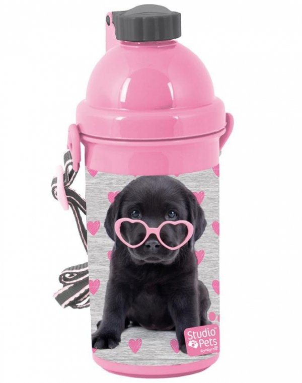 Tornister Szkolny dla Uczennicy Labrador Czarny Piesek [PTB-524]