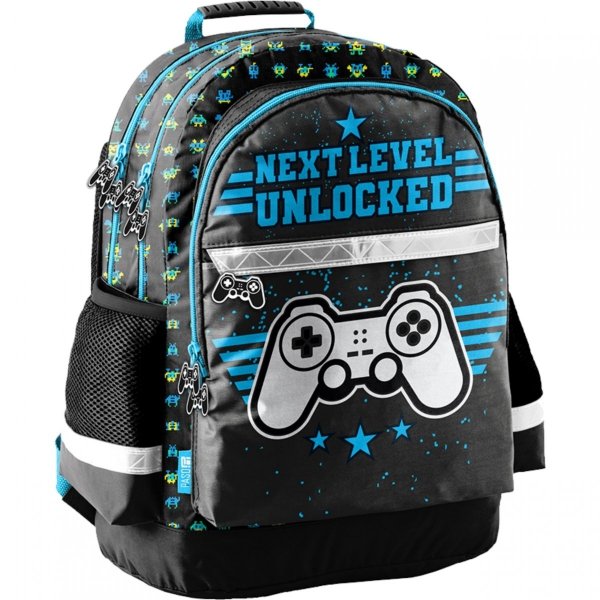 Gamer Plecak Szkolny Gaming Gamepad Zestaw 3w1 [PP23NX-116]