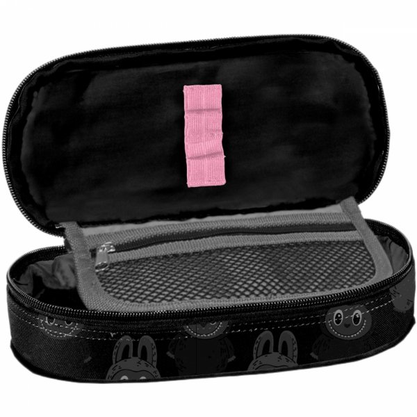 PIÓRNIK SZKOLNY DLA DZIEWCZYNY OTWIERANY Z KLAPKĄ BUBU PASO