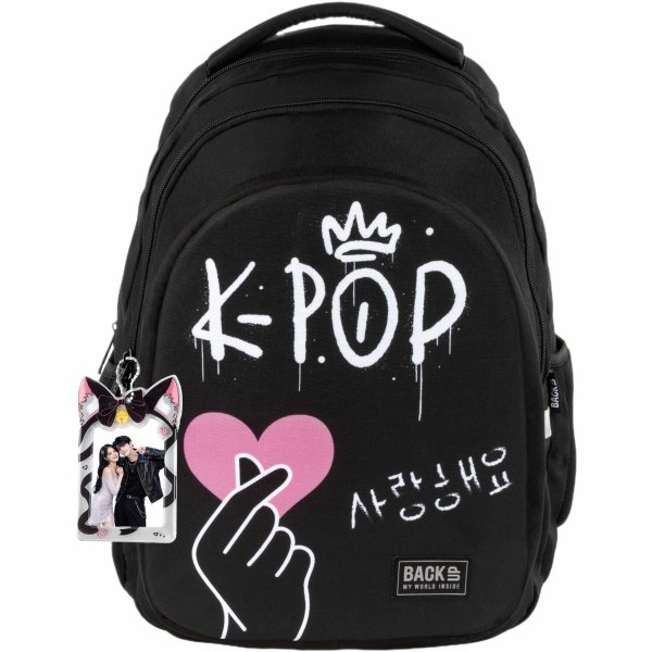 K-POP PLECAK BACKUP SZKOLNY MŁODZIEŻOWY DLA DZIEWCZYNY K POP 3 WZORY