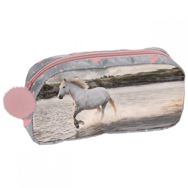 Dziewczęcy Tornister do Szkoły dla Uczniów z Koniami Horse [PP22HR-524]