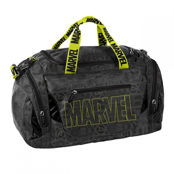 Marvel Szara Torba Sportowa Podróżna na Trening Siłownię Fitness [AMAV-019]