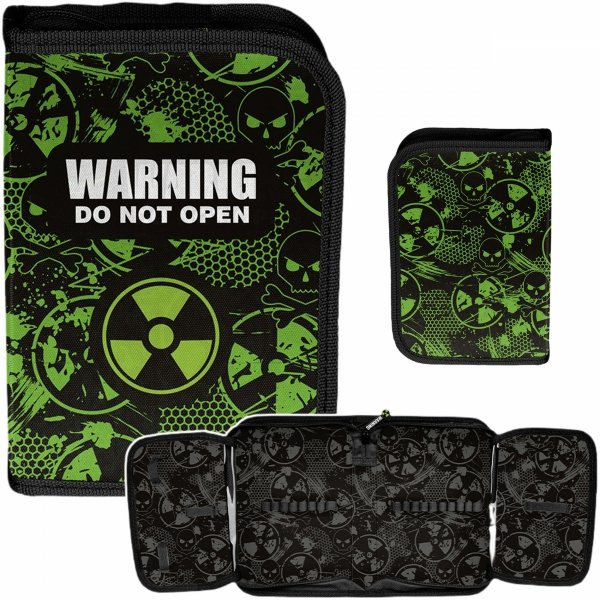 PIÓRNIK SZKOLNY DO PODSTAWÓWKI DO 1 KLASY WARNING ALERT PASO