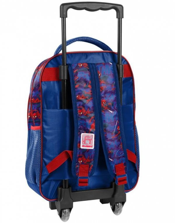 Plecak na Kółkach do Szkoły Spiderman Mega Zestaw [SPU-300]